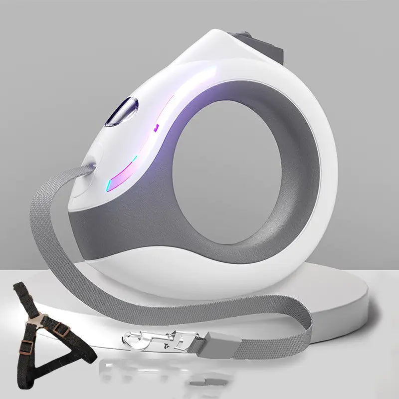 Laisse Télescopique Automatique avec Lumière LED | Rio & Ruby