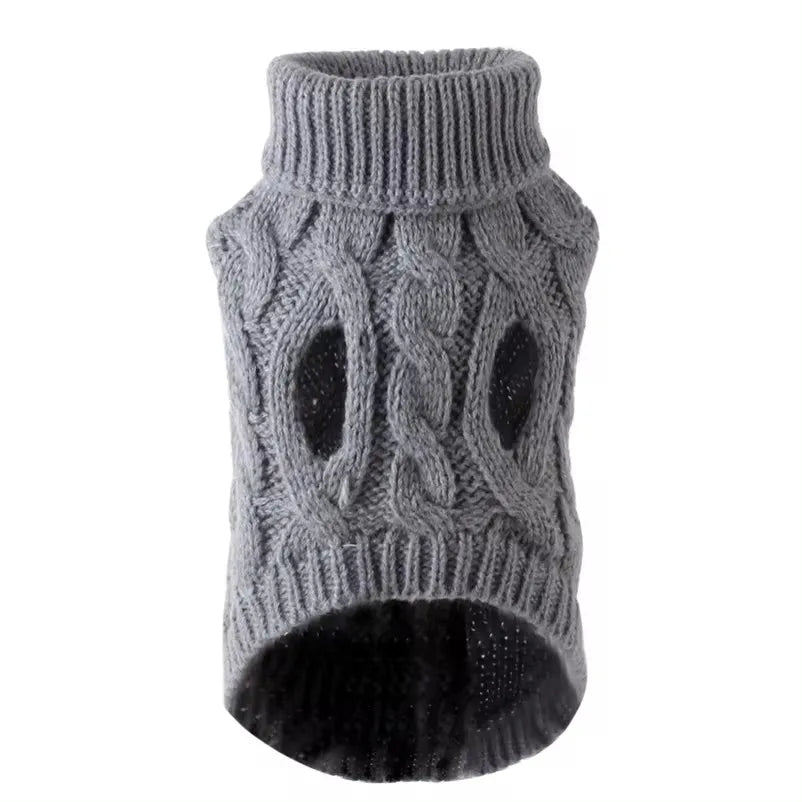 Pull à col roulé pour chien ou chat