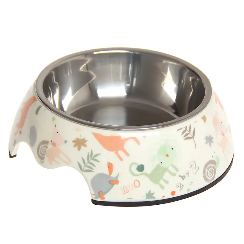 Gamelle pour Chien et Chat Antidérapante – Acier Inoxydable, Design Fun, Plusieurs Tailles