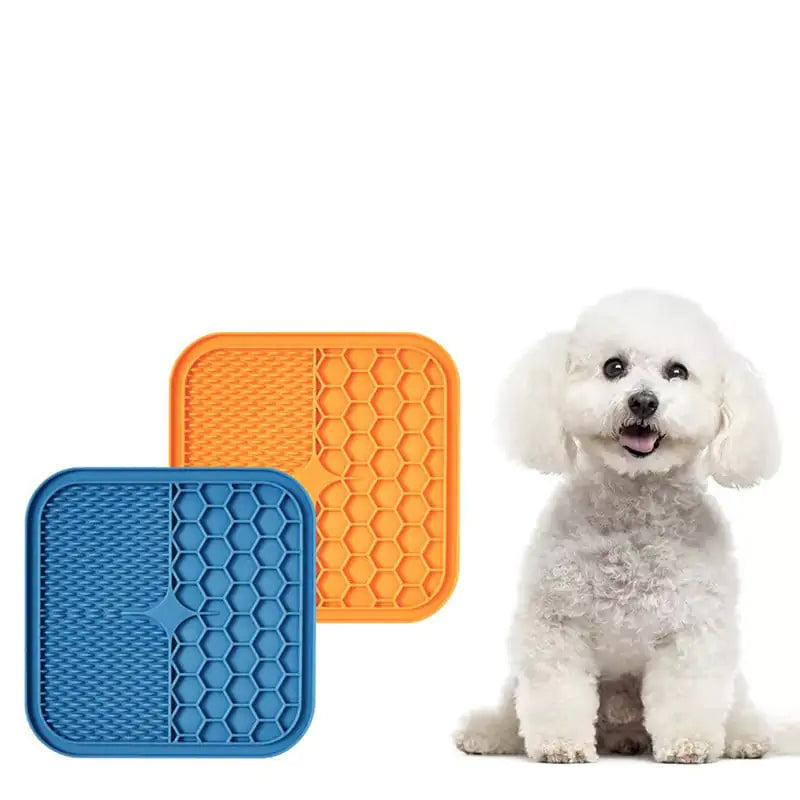 Tapis de Léchage à Ventouse anti stress – Alimentation Lente et Divertissement | Rio & Ruby